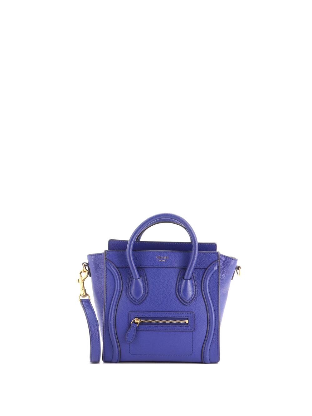 Celine Luggage Bag Grainy Leather Nano #348441C17B